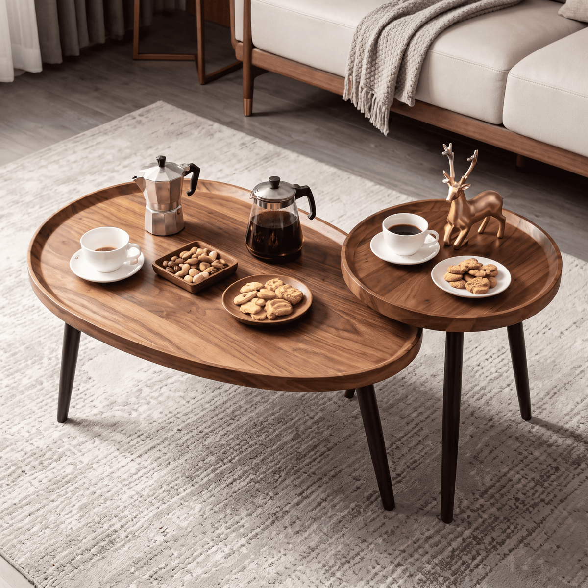 Ensemble de 2 tables basses